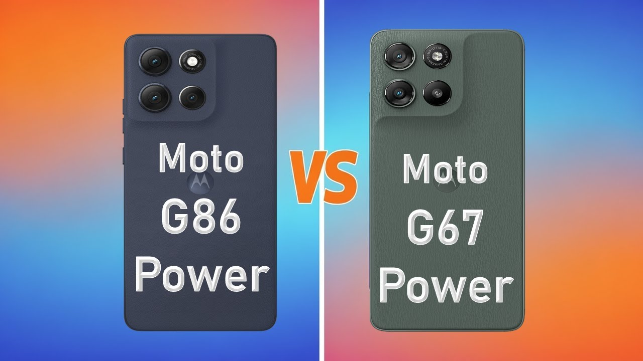Moto G67 Power 5G Vs Moto G86