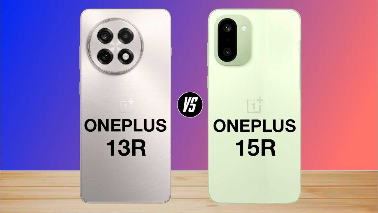 OnePlus 15R फ़ोन vs OnePlus 13R