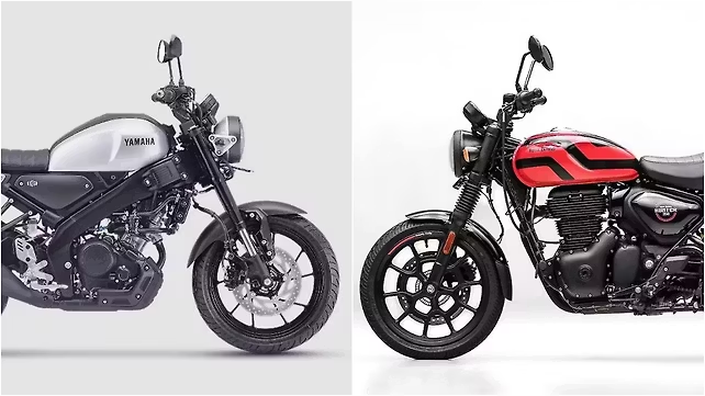 XSR 155 vs Royal Enfield Hunter 350 बाइक