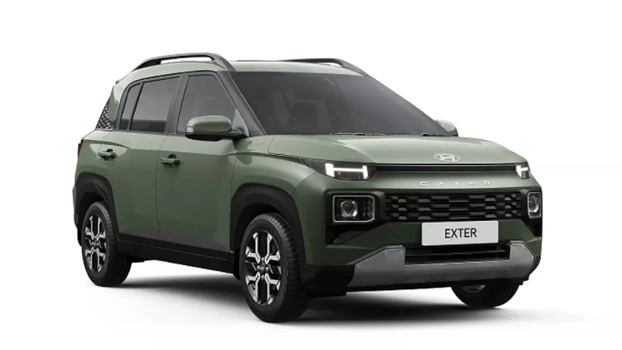 Exter CNG कार