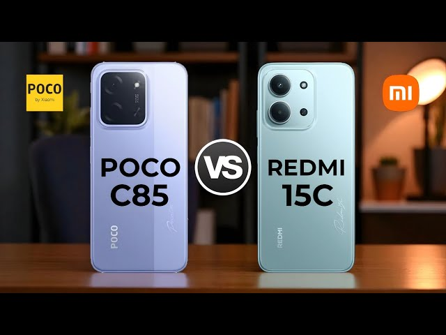 Redmi 15C vs Poco C85