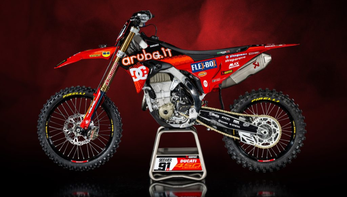 Desmo 450 MX बाइक